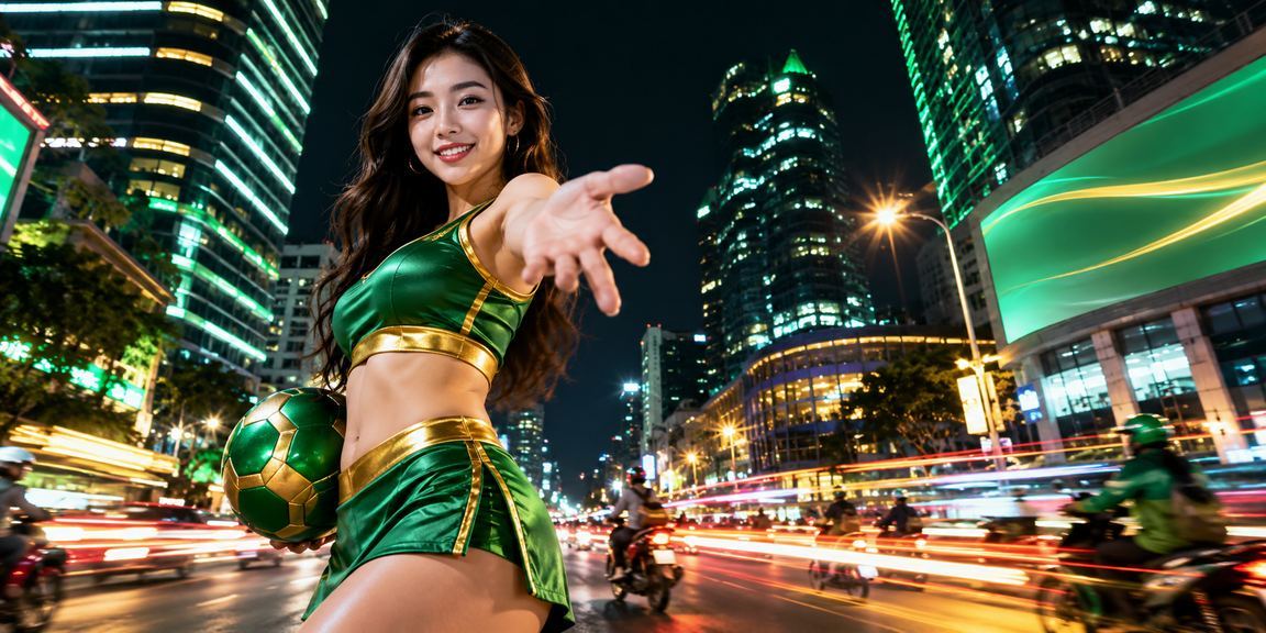 Khung cảnh casino neon rực rỡ tại Hà Nội về đêm